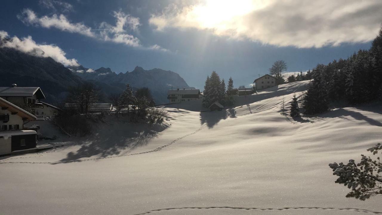 Am alten Skihang Wallgau Exterior foto